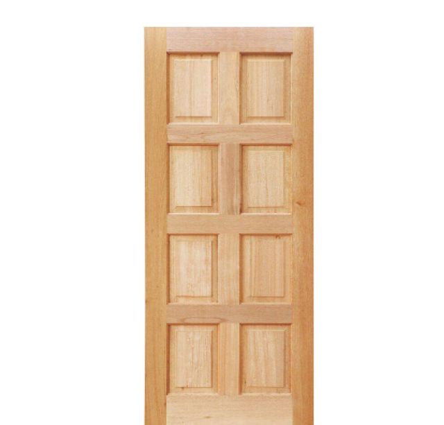Meranti Door Full 8 Panel